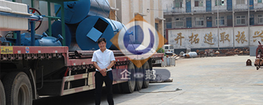 Zhengzhou penguin grain machinery and equipment sent to Hubei