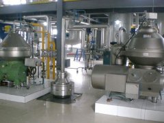 Chemical refining rice bran