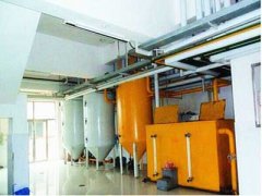 Copra oil refinery plant production line