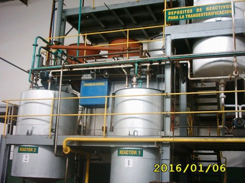 New type sunflower oil plant with ce