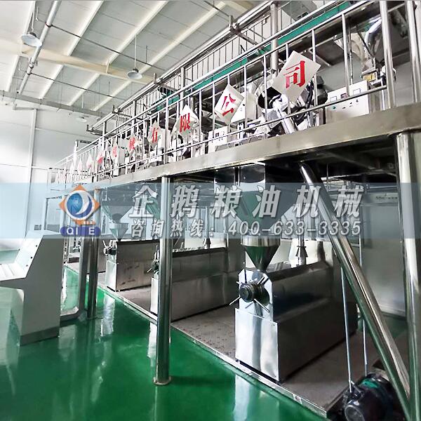 山茶籽榨油全套生产线